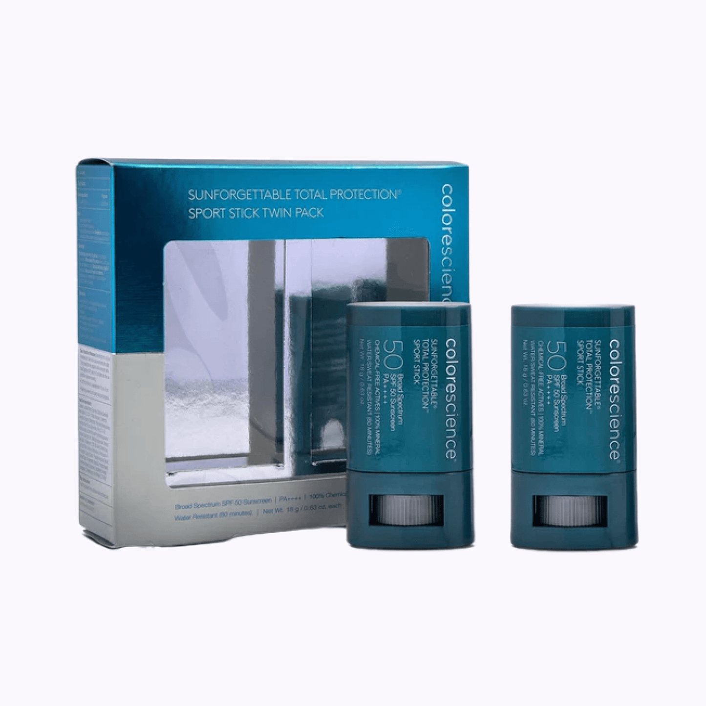 Colorescience Total Protection Sport Stick SPF 50 Twin Pack