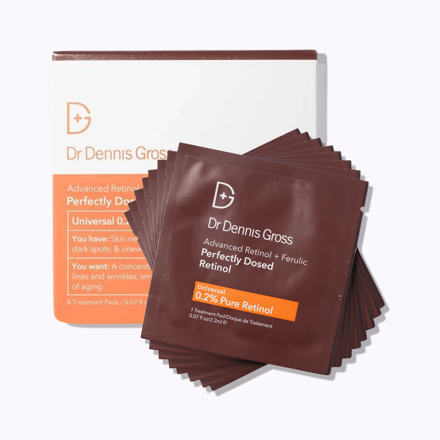 Dr. Dennis Gross Skincare Advanced Retinol + Ferulic Perfectly Dosed Treatments Universal 0.2%
