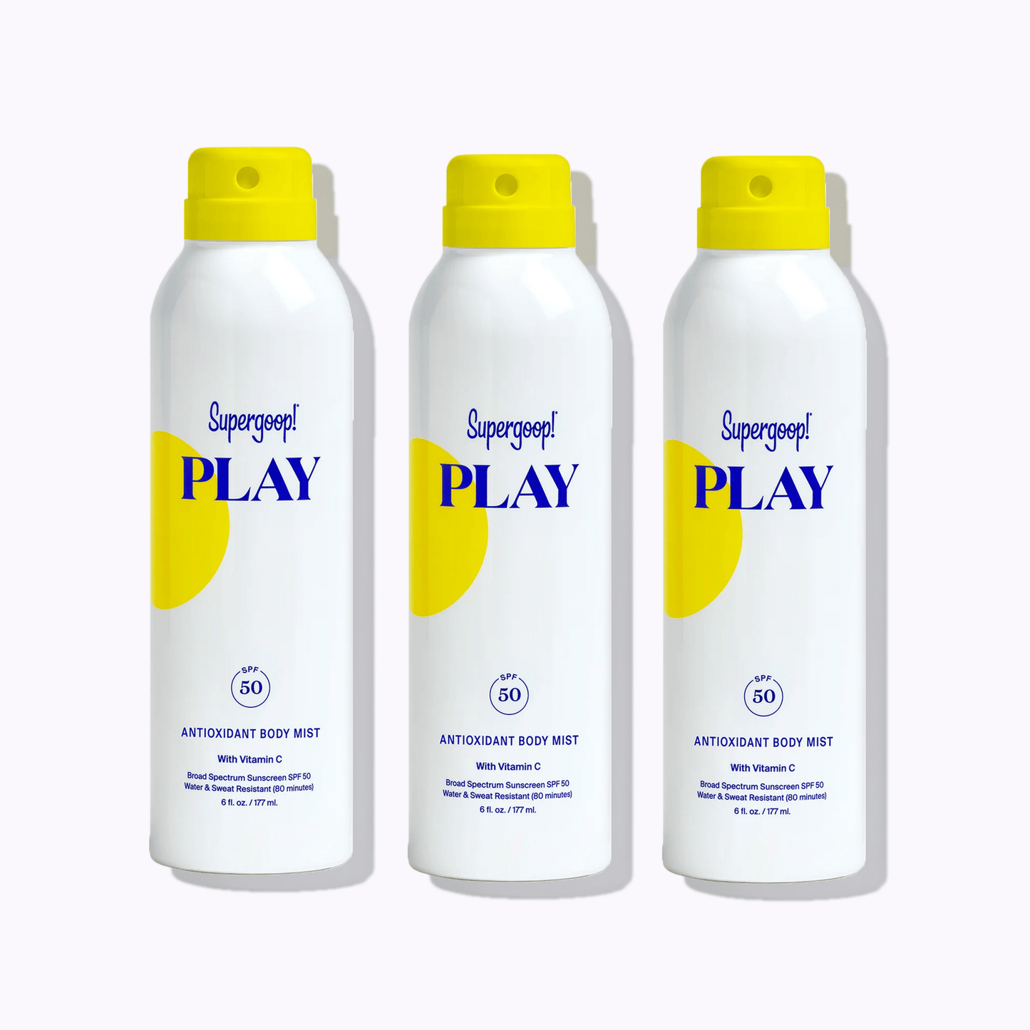 Supergoop! PLAY Antioxidant Body Mist SPF 50 with Vitamin C