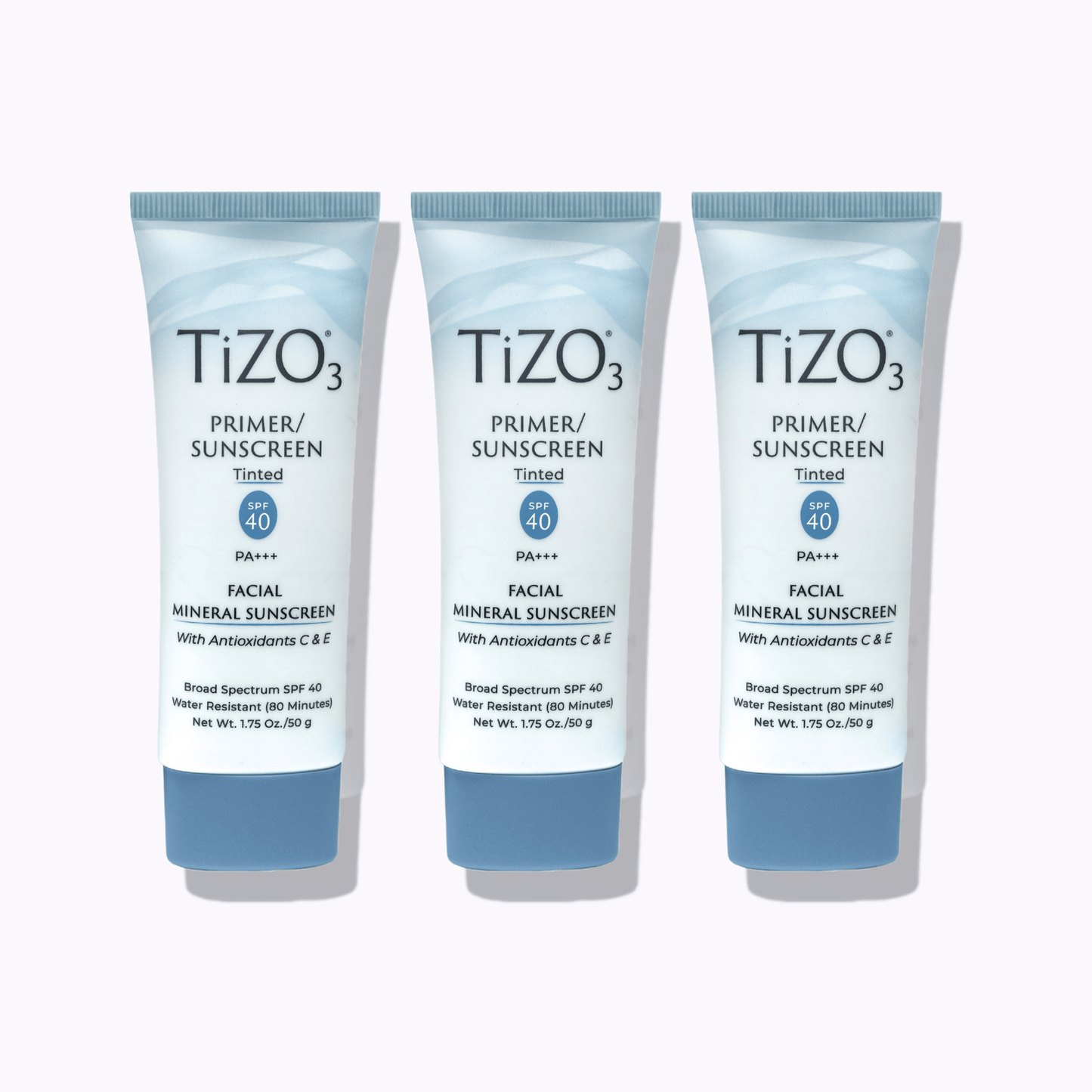 TiZO 3 Facial Mineral Sunscreen and Primer Tinted SPF40
