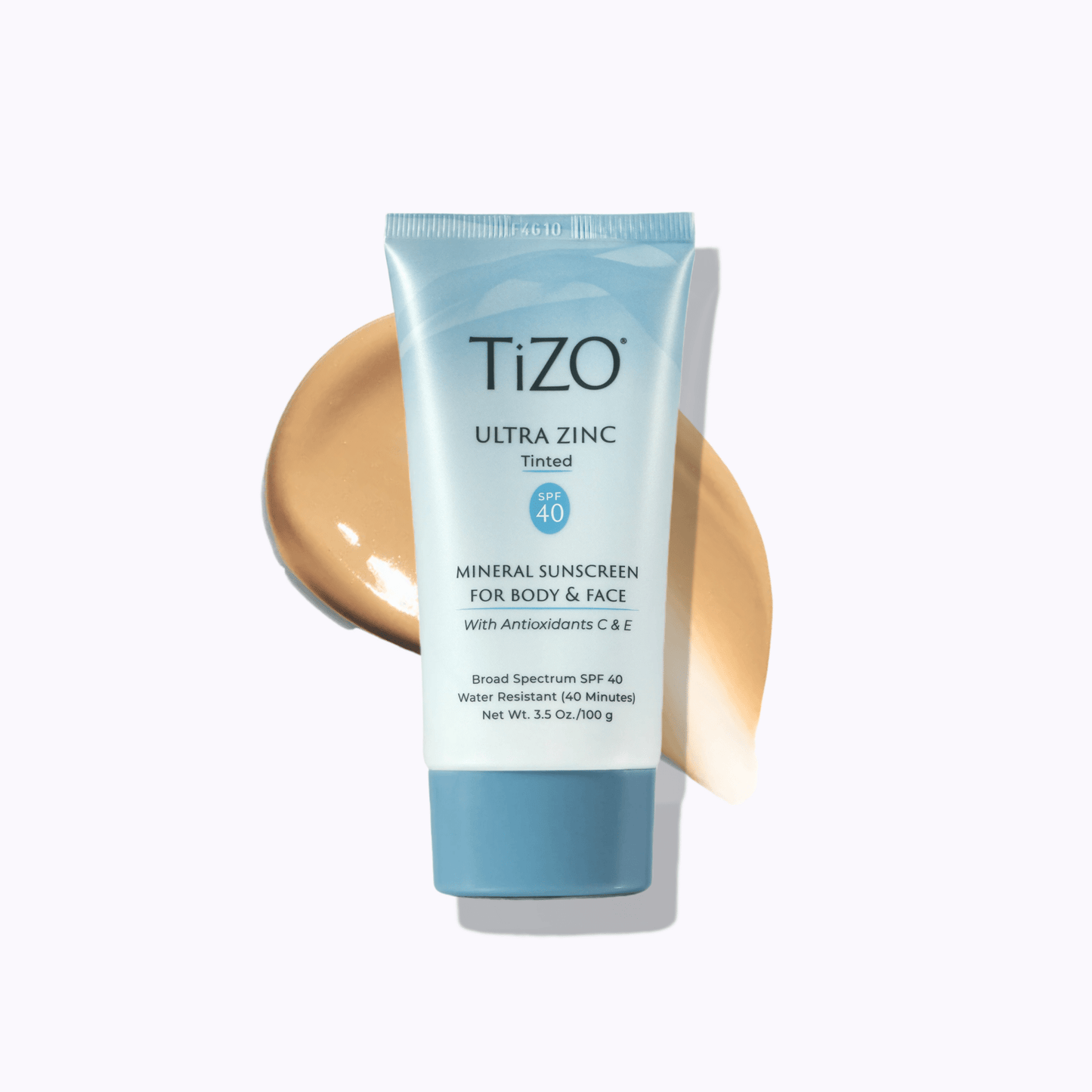 TiZO Ultra Zinc Mineral Sunscreen For Body & Face SPF 40 - Tinted