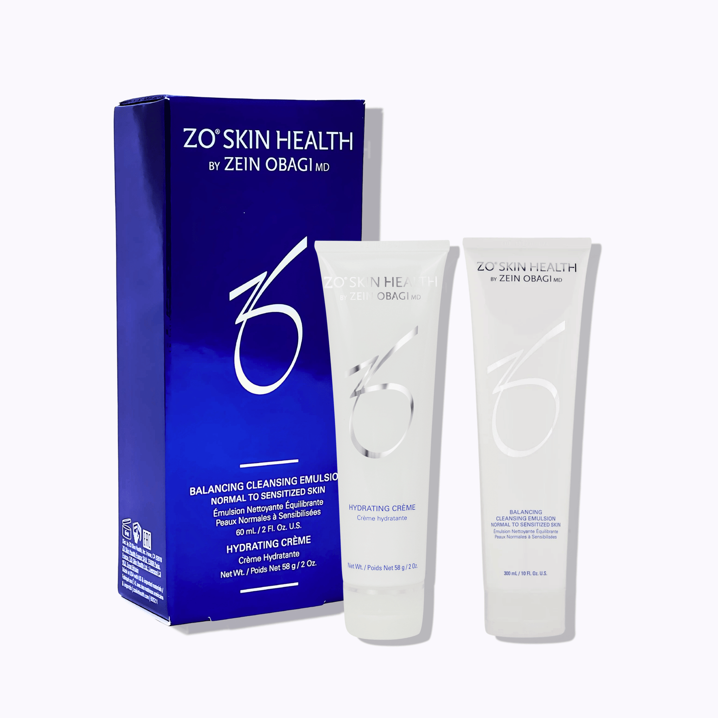 ZO Skin Health Balancing Cleansing Emulsion Normal to Sensitized Skin + Hydrating Creme