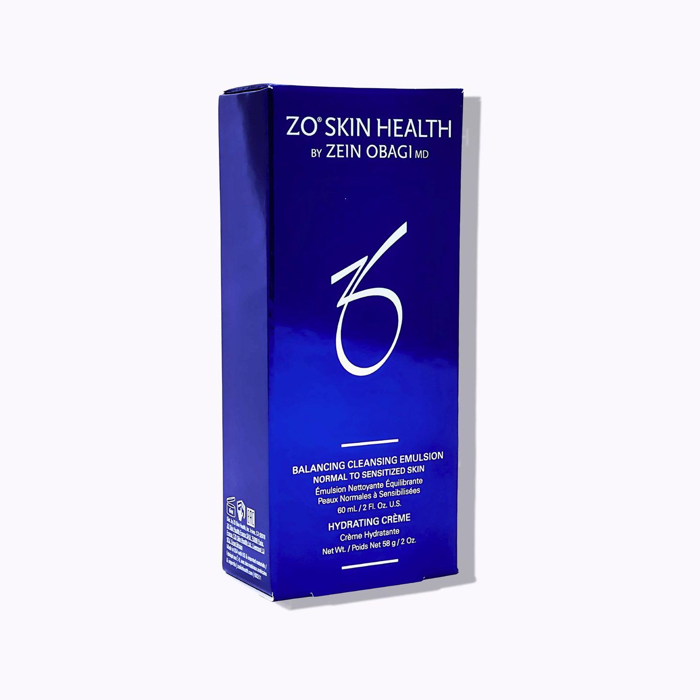 ZO Skin Health Balancing Cleansing Emulsion Normal to Sensitized Skin + Hydrating Creme