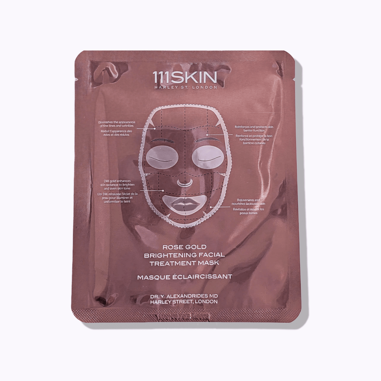 111SKIN Rose Gold Brightening Facial Treatment Mask
