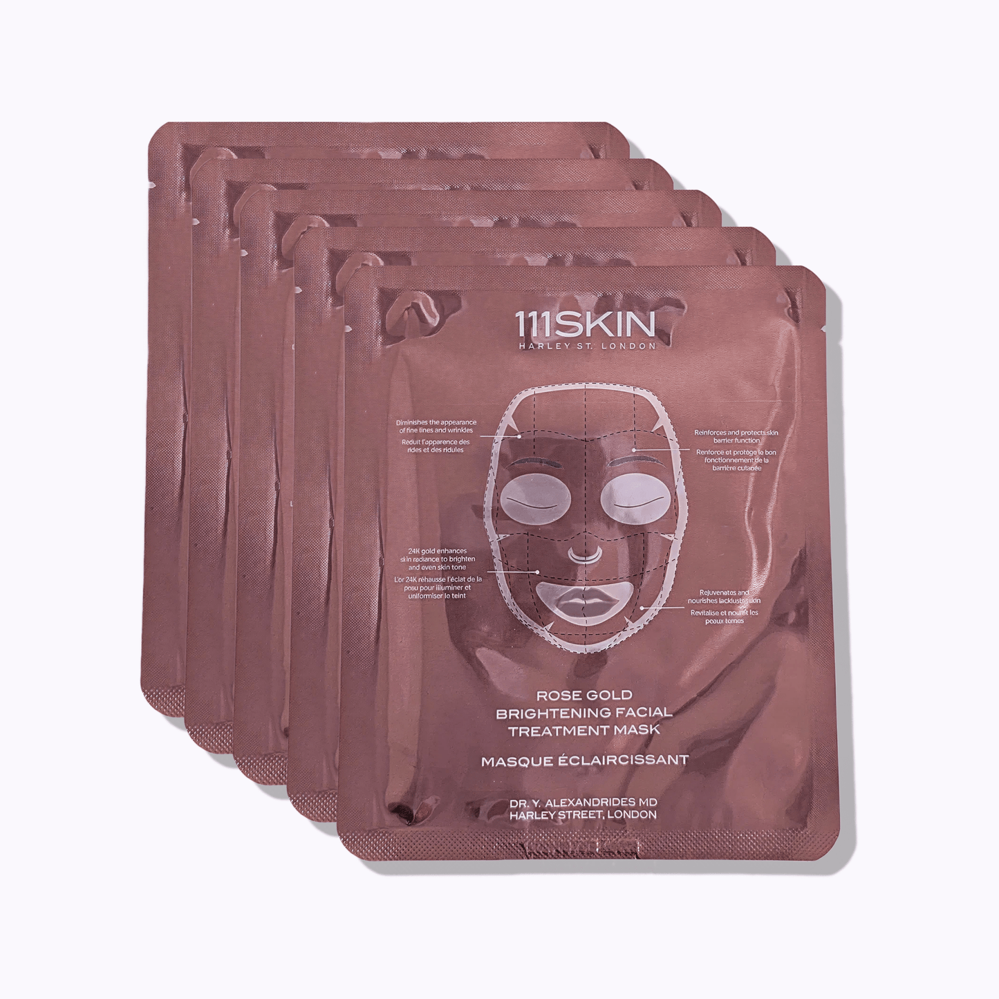 111SKIN Rose Gold Brightening Facial Treatment Mask