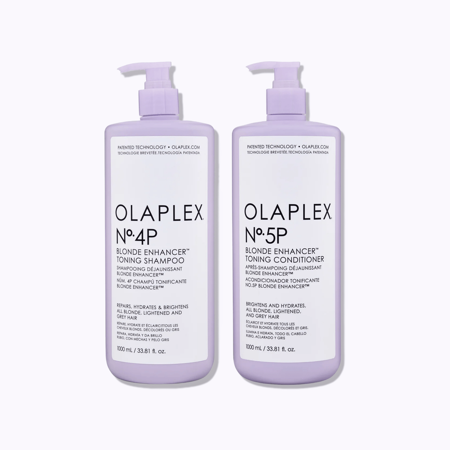 OLAPLEX Blonde Enhancer Toning Shampoo & Conditioner