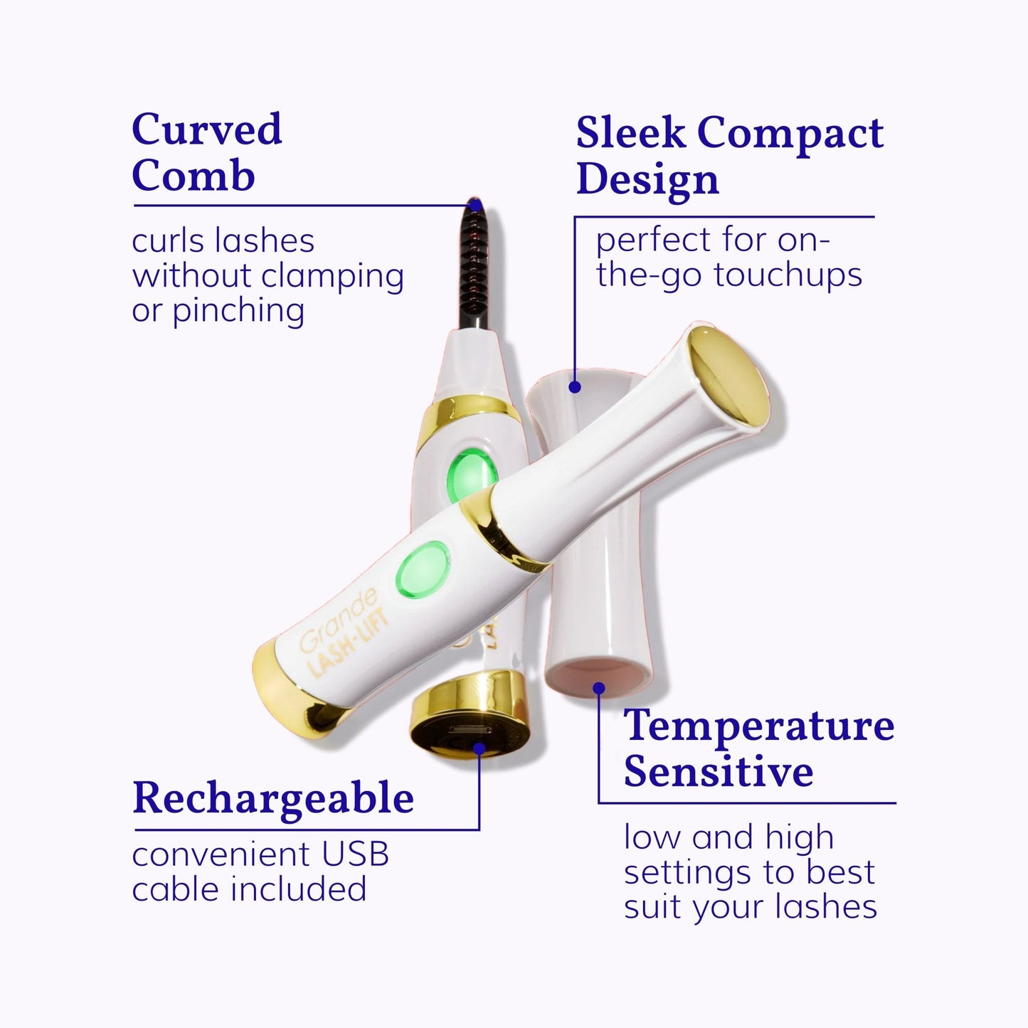 Grande Cosmetics - GrandeLASH-LIFT Heated Lash Curler