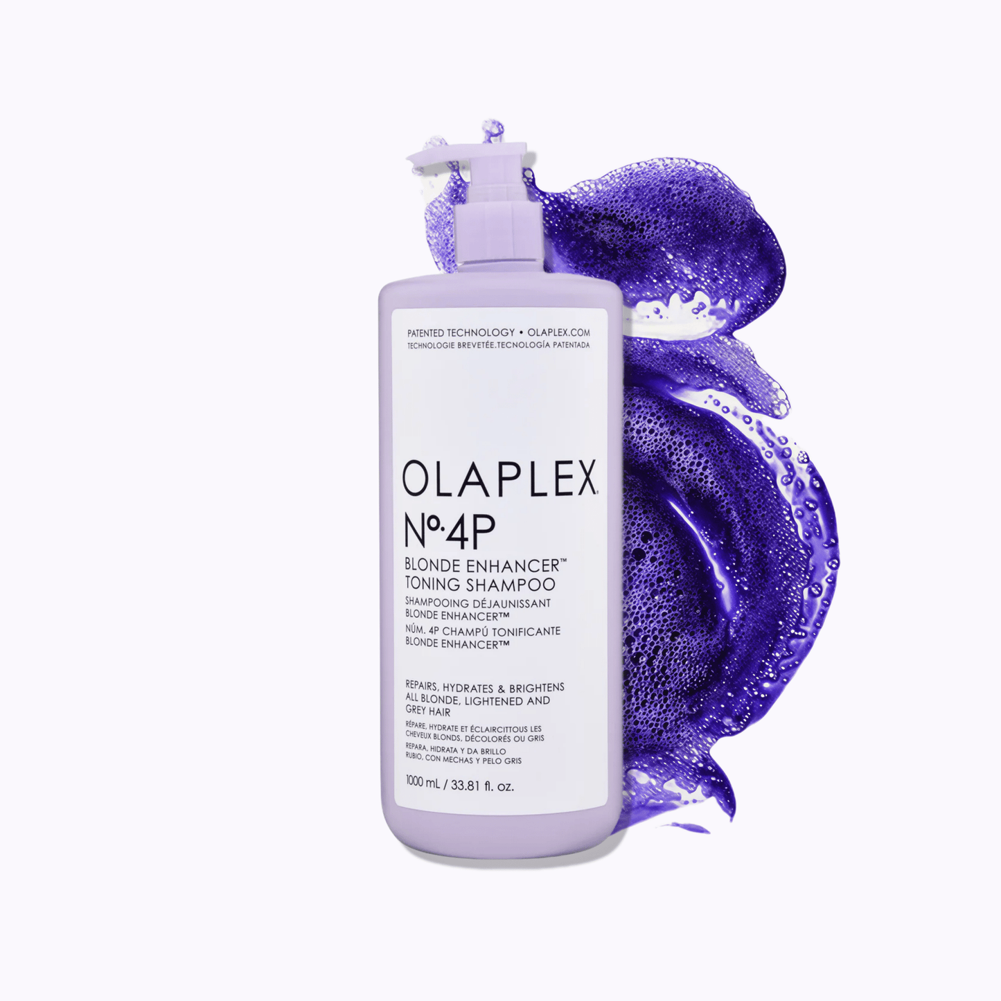 OLAPLEX No. 4P Blonde Enhancer Toning Shampoo