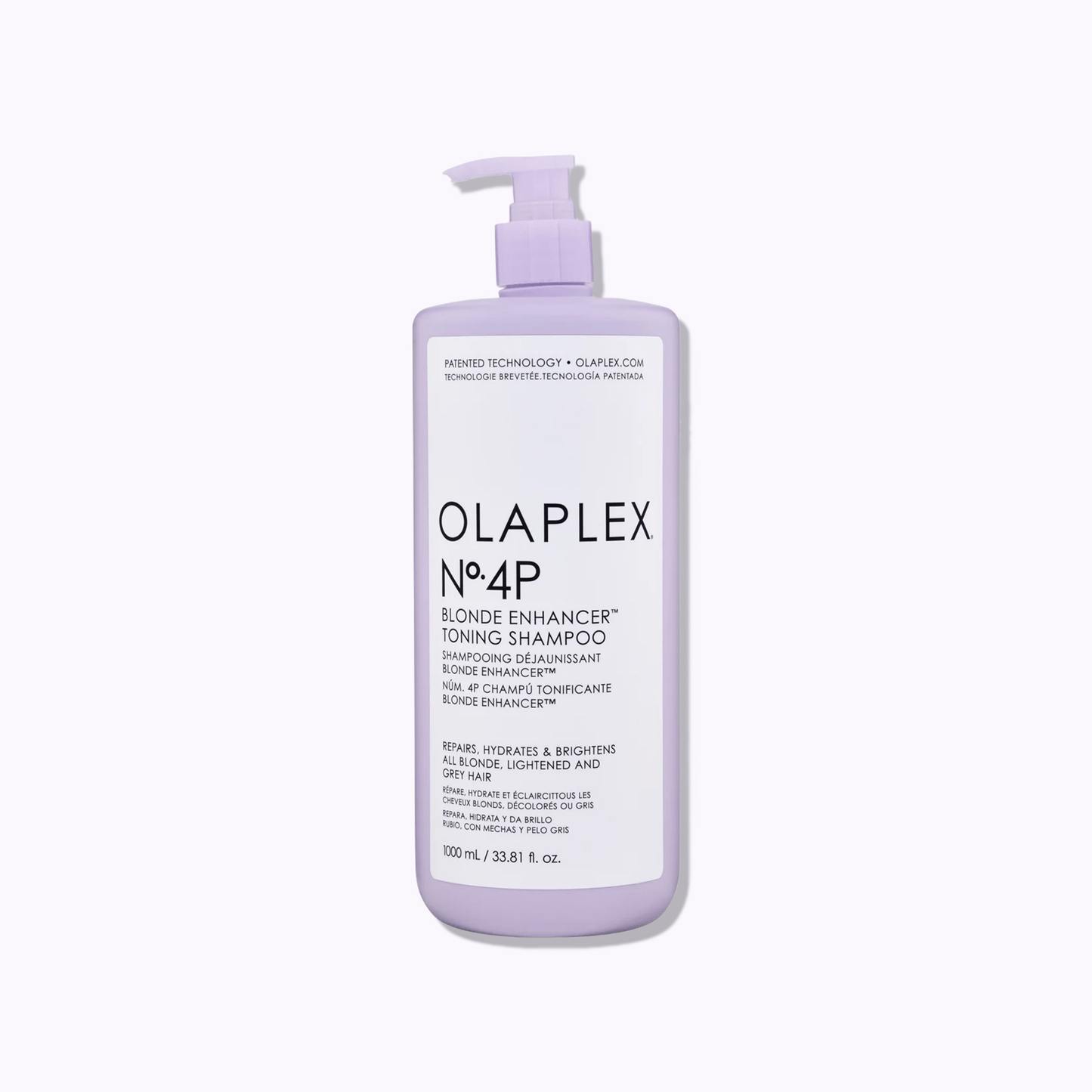 OLAPLEX No. 4P Blonde Enhancer Toning Shampoo