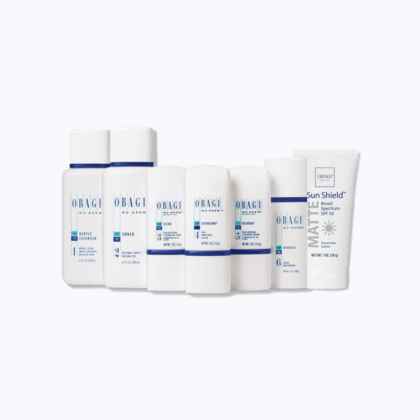 Obagi Nu-Derm Fx System - Normal to Dry (7-piece set)