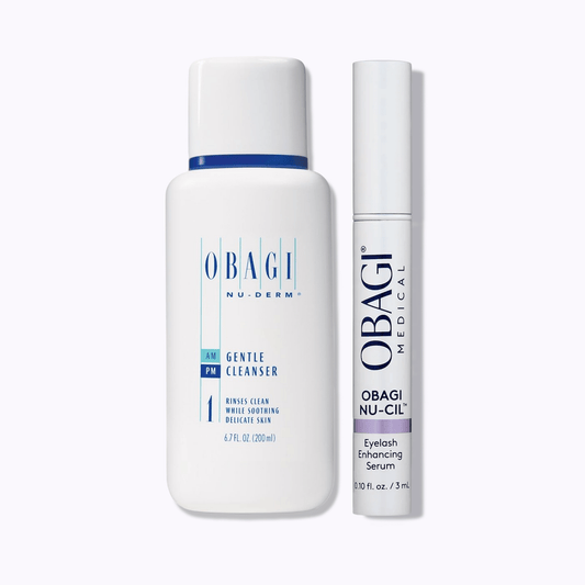 Obagi Gentle Cleanser & Nu-Cil Eyelash Serum