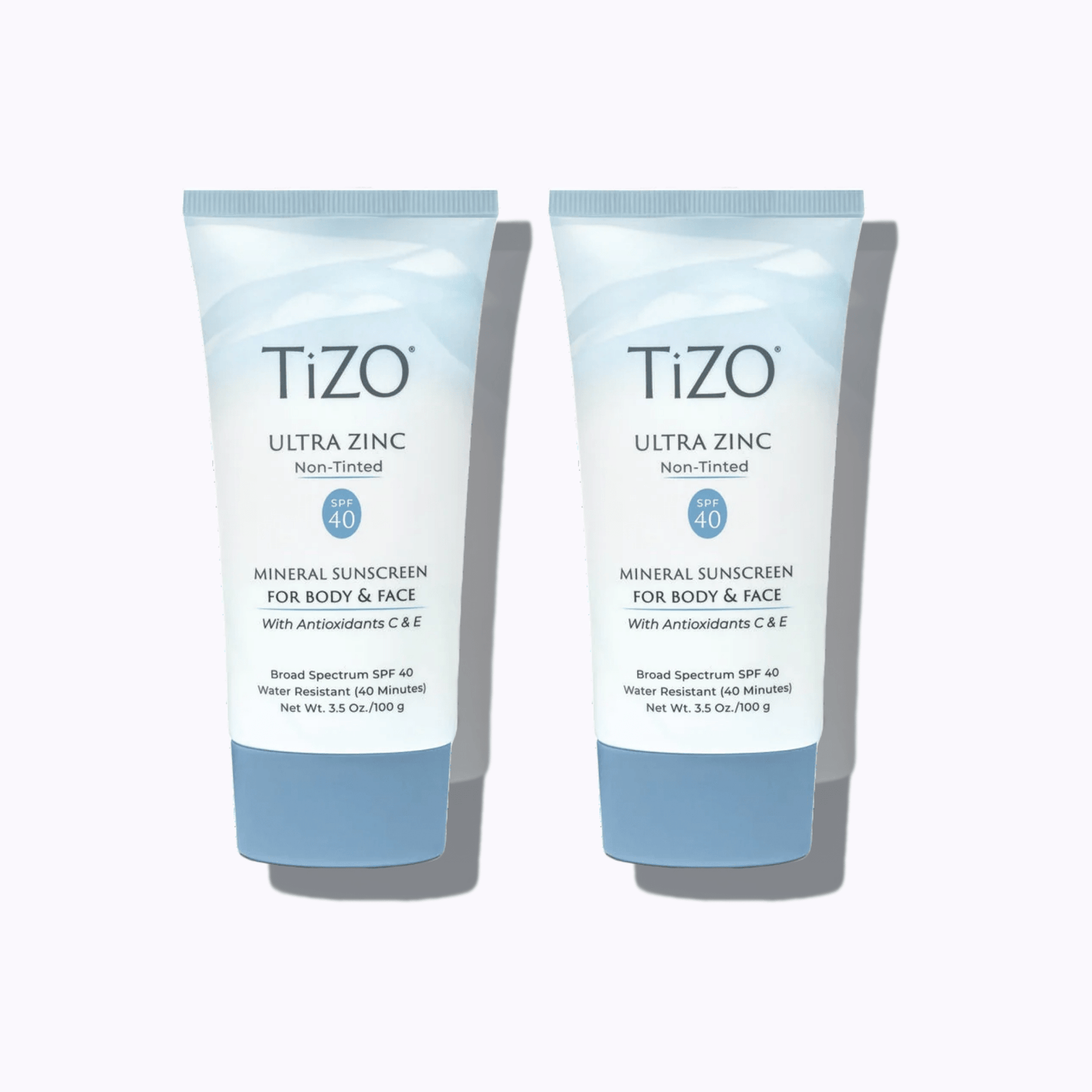 TiZO Ultra Zinc Mineral Sunscreen For Body & Face SPF 40 - Non-Tinted