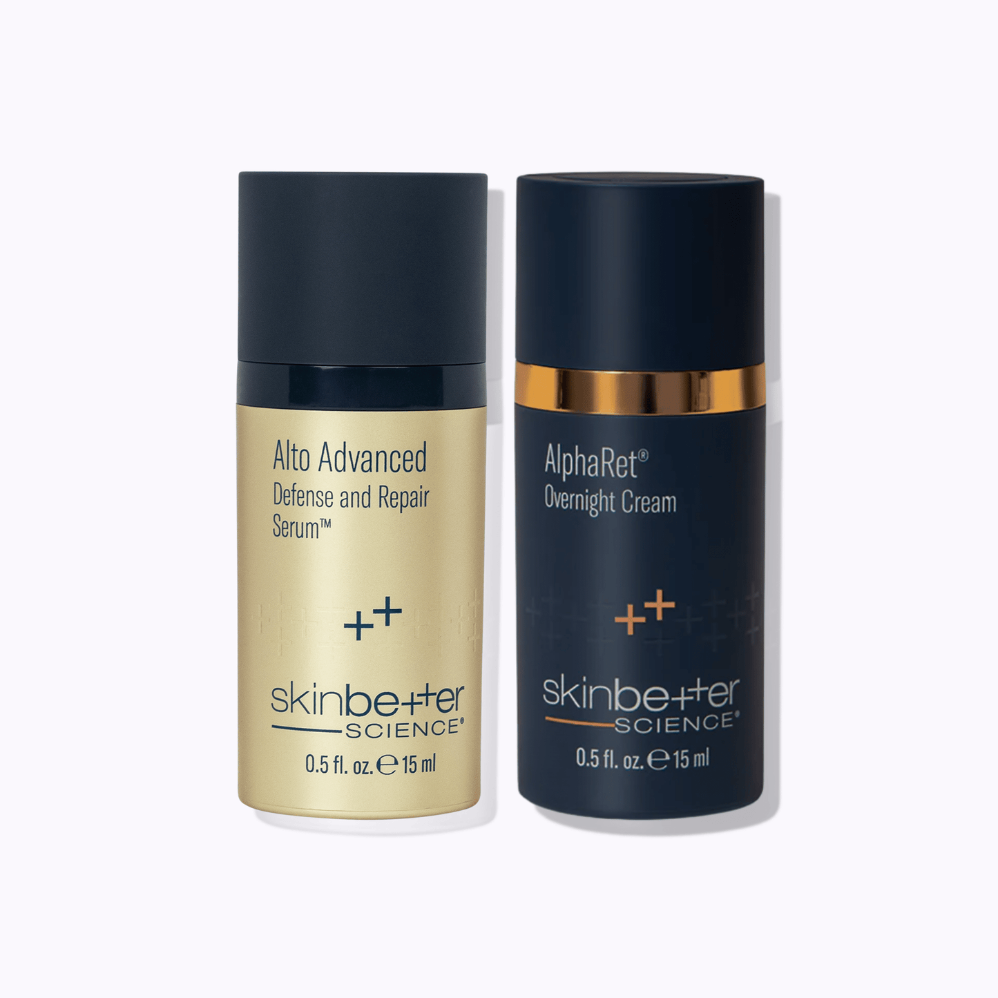 skinbetter science A-Team Duo Kit AlphaRet Overnight Cream & Alto Advanced Defense Serum